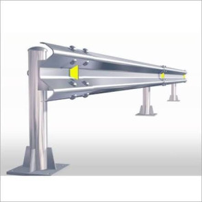 W Beam Crash Barrier