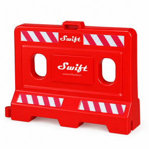 1 Mtr L Shape Road Safety Barricade